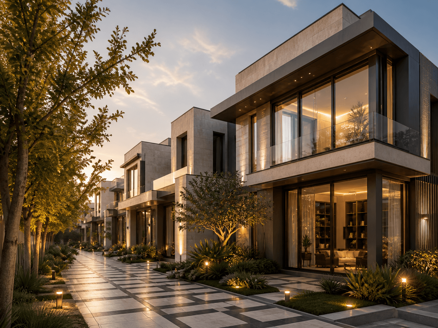 Premium villa development in Riyadh