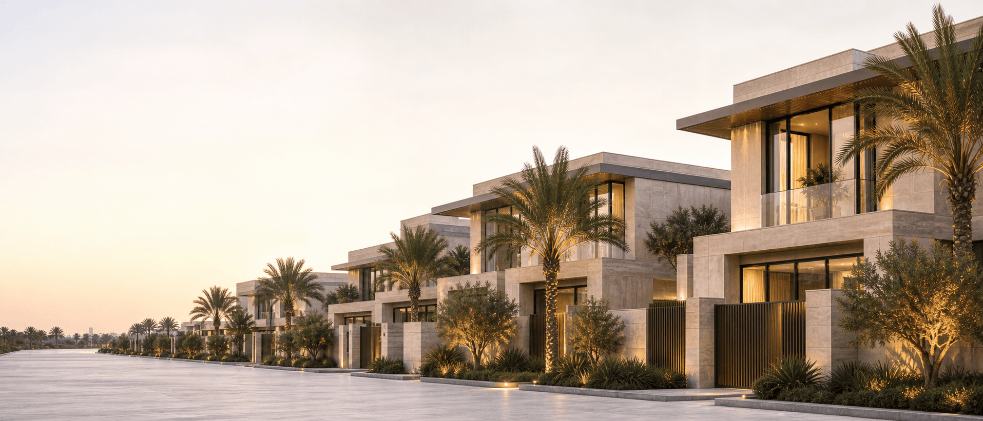 Premium contemporary villas in Saudi Arabia